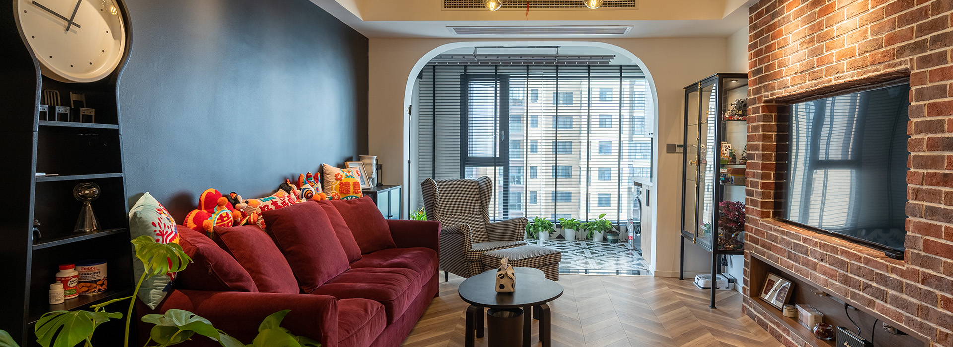 濱江軍苑,復古混搭風