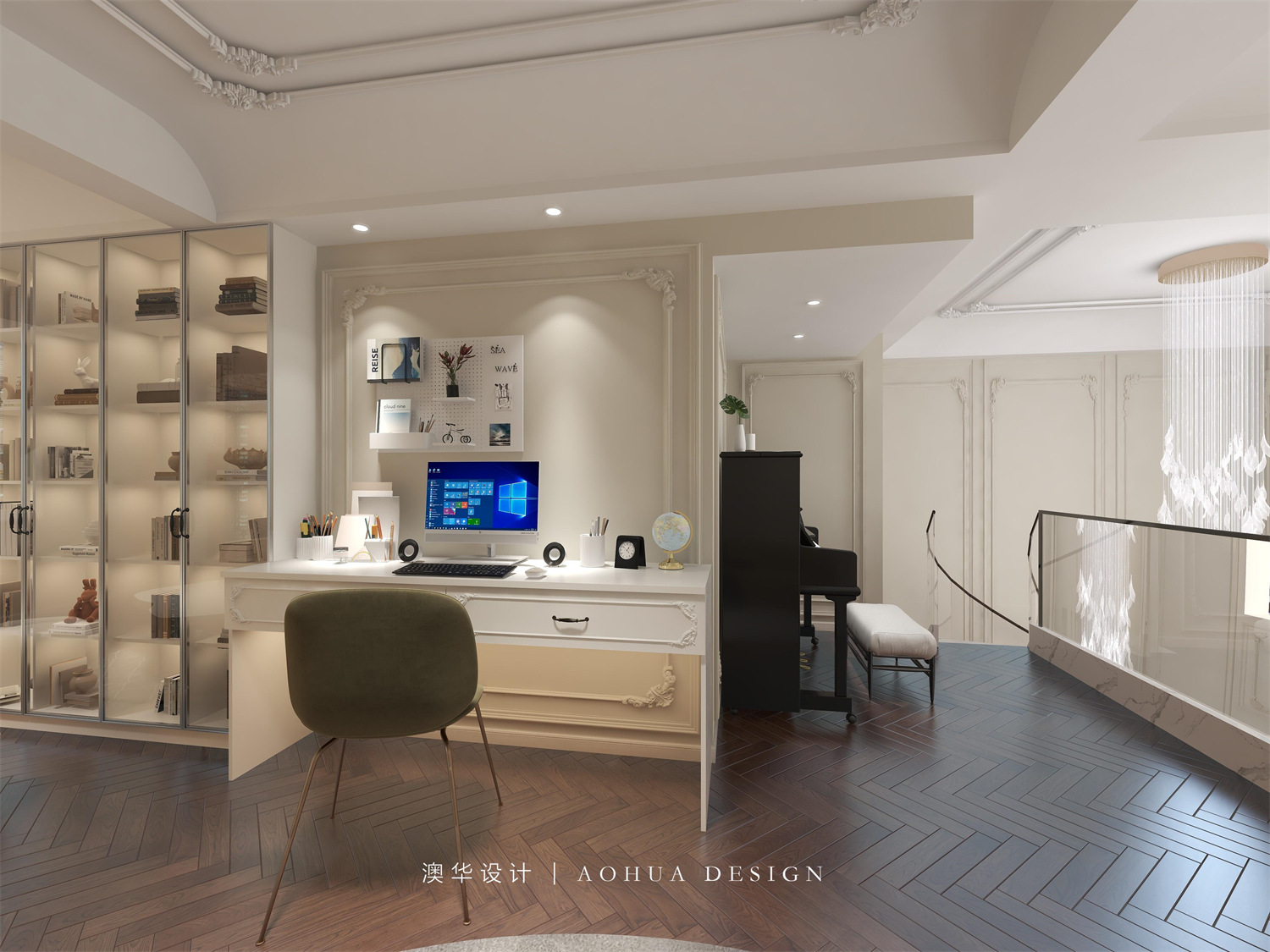 金地悅江時代-朗灣區,法式,武漢裝修