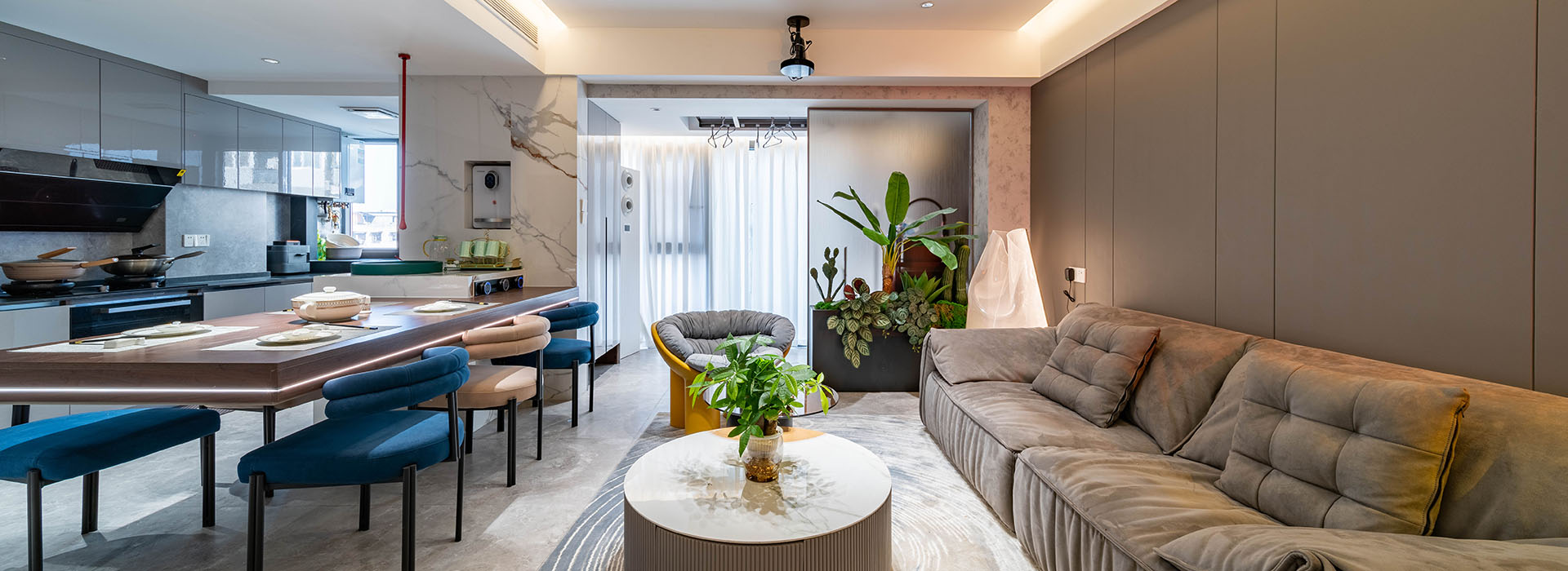 廣益天下,現(xiàn)代輕奢,武漢裝修,武漢裝修設(shè)計(jì)