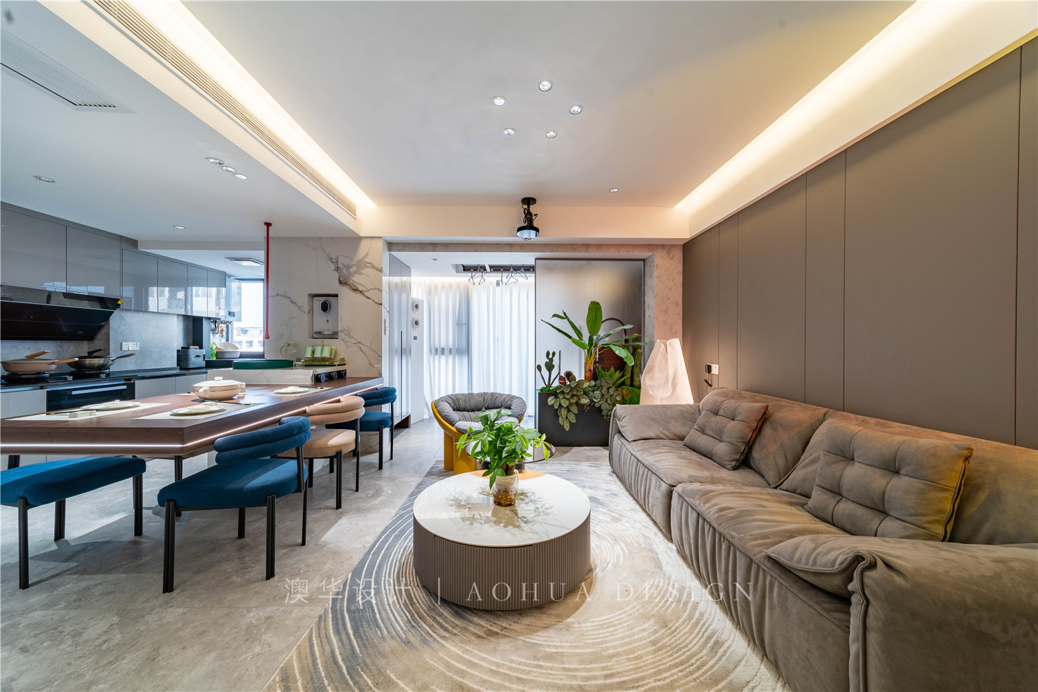 廣益天下,現(xiàn)代輕奢,武漢裝修,武漢裝修設(shè)計(jì)