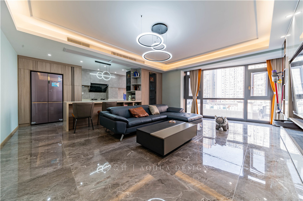 黃浦雅苑,現代輕奢,武漢裝修,武漢室內設計,黃浦雅苑150㎡