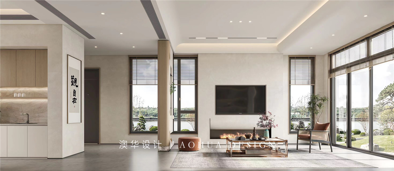 碧桂園天璽灣300㎡新東方風格