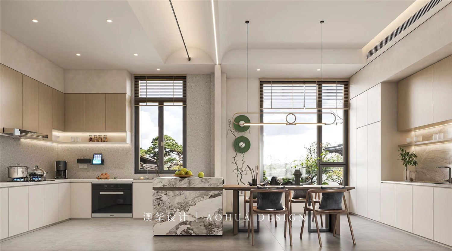 碧桂園天璽灣300㎡新東方風格