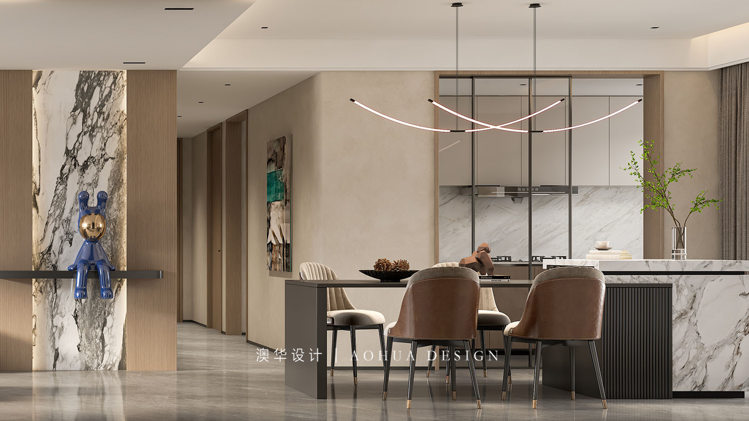 廣電光谷家223㎡現代風