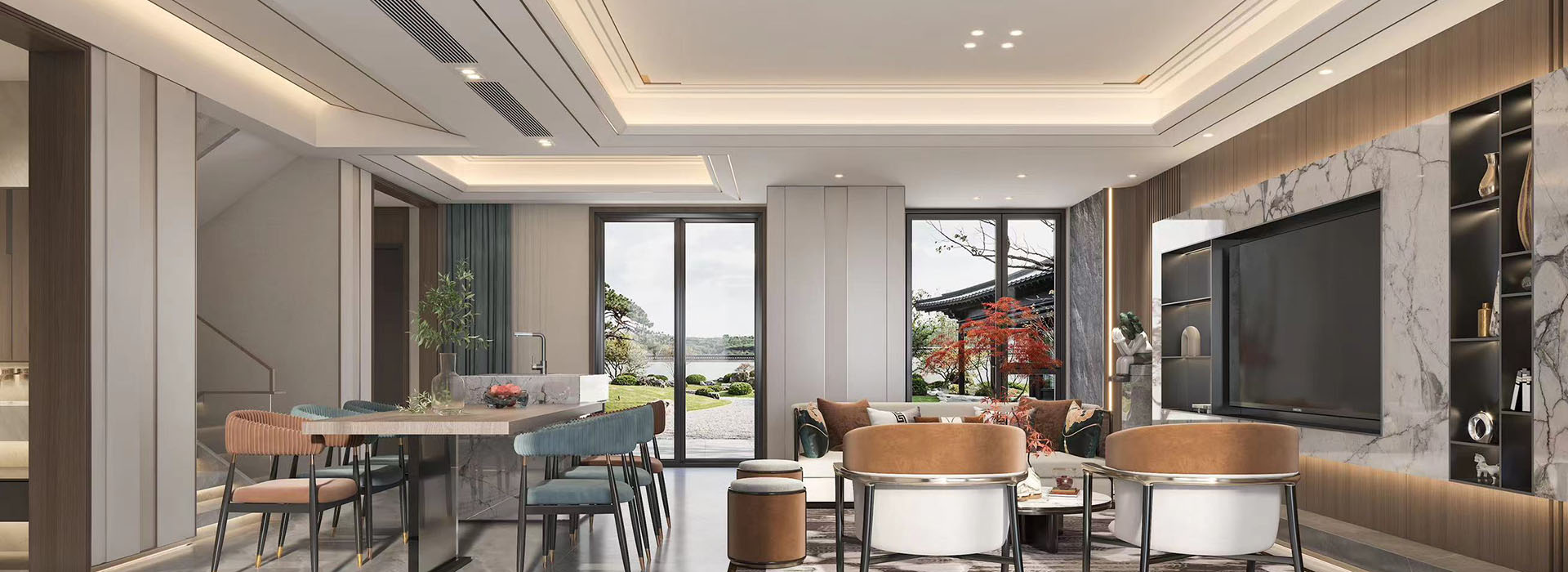 中糧光谷祥云400㎡現代中式