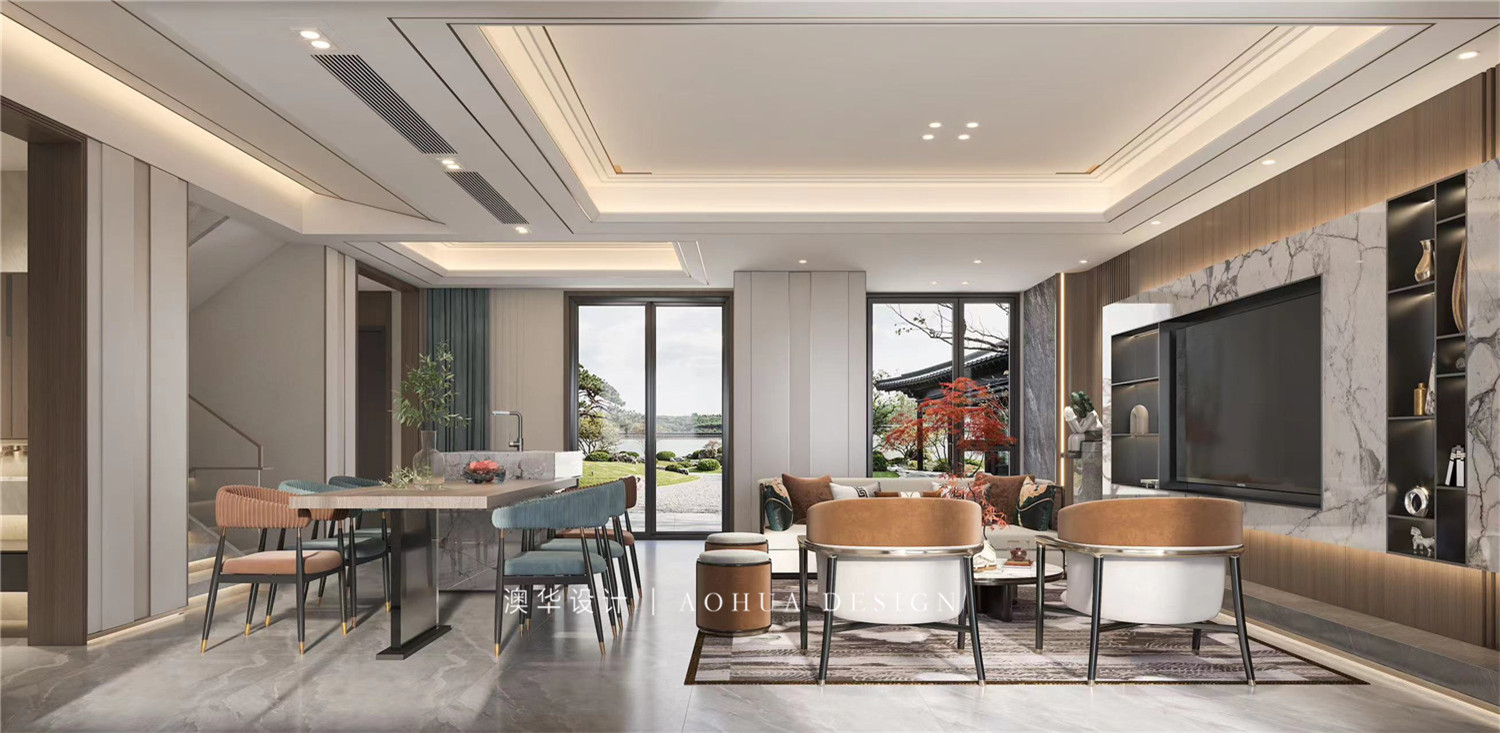 中糧光谷祥云400㎡現代中式