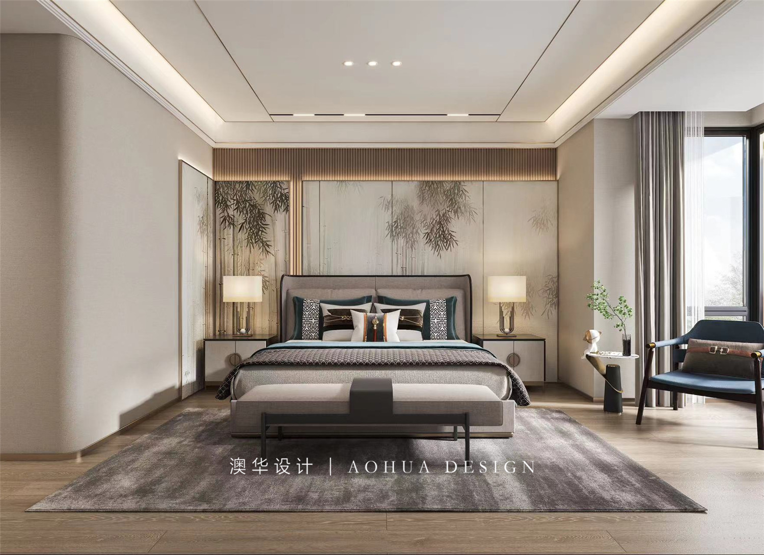 中糧光谷祥云400㎡現代中式