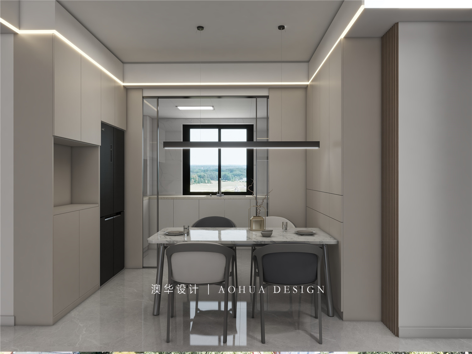 融創玖璽臺130㎡現代都市風