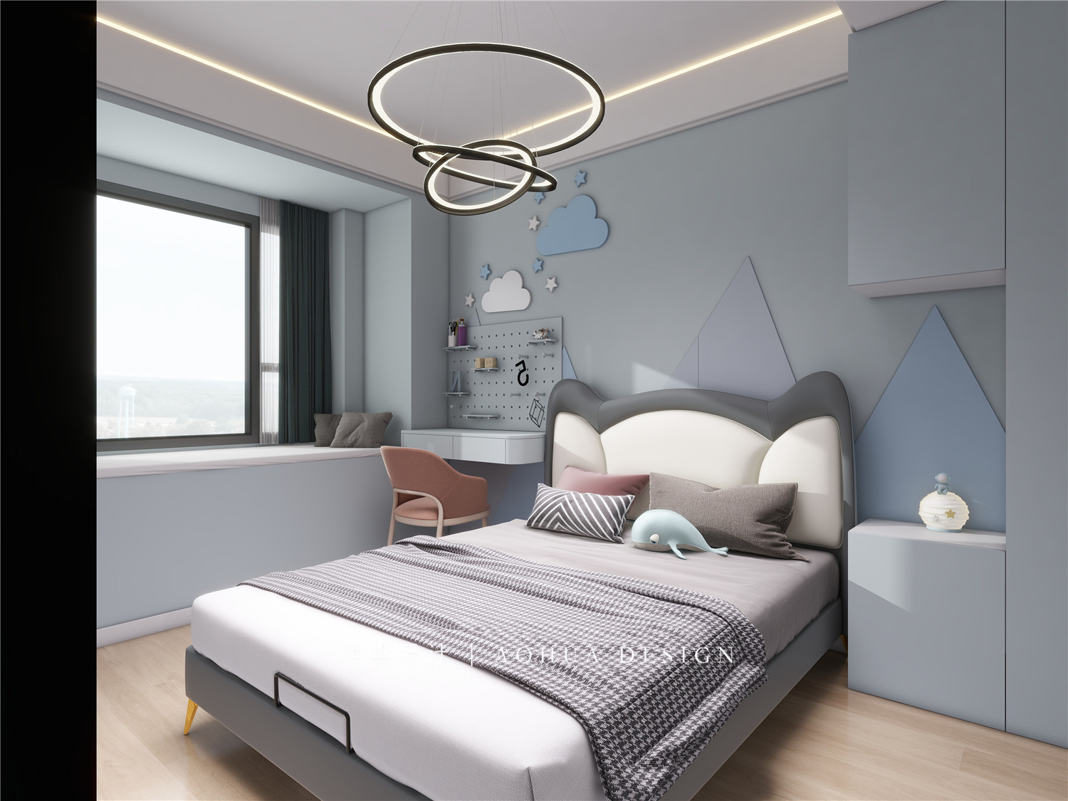 融創玖璽臺130㎡現代都市風