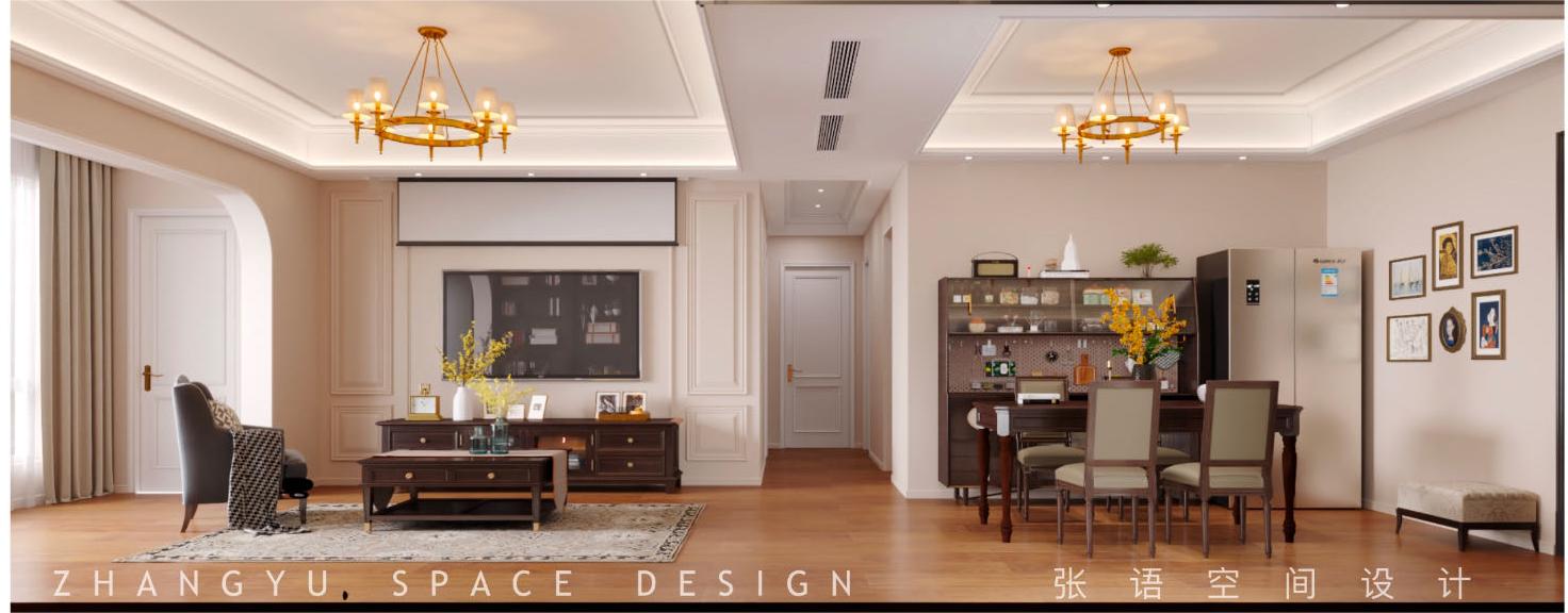 福星惠譽·星譽國際142㎡復古美式