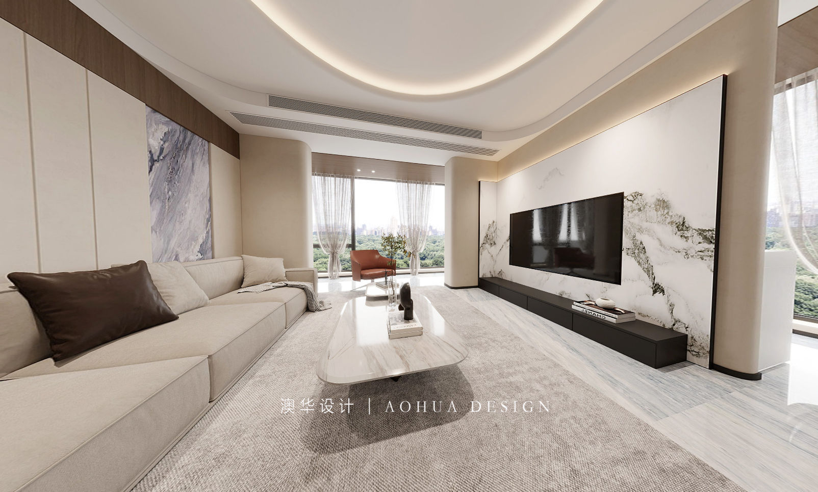 聯投譽江南177㎡輕奢風