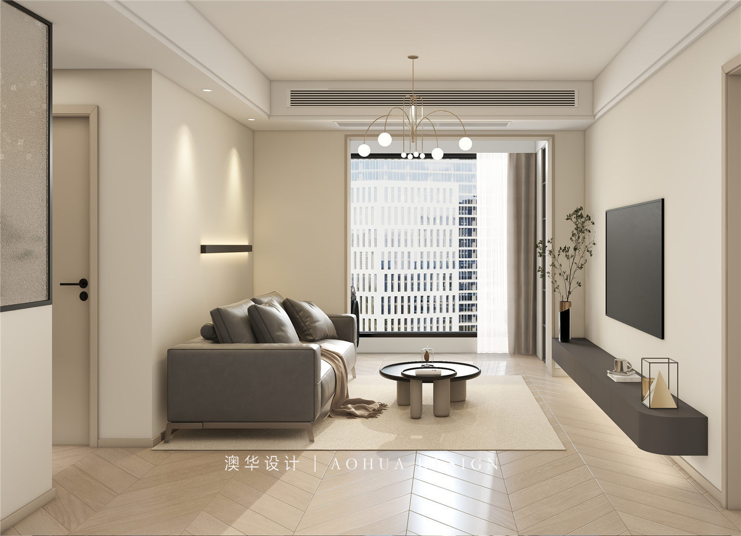 芳草雅境118㎡現(xiàn)代極簡