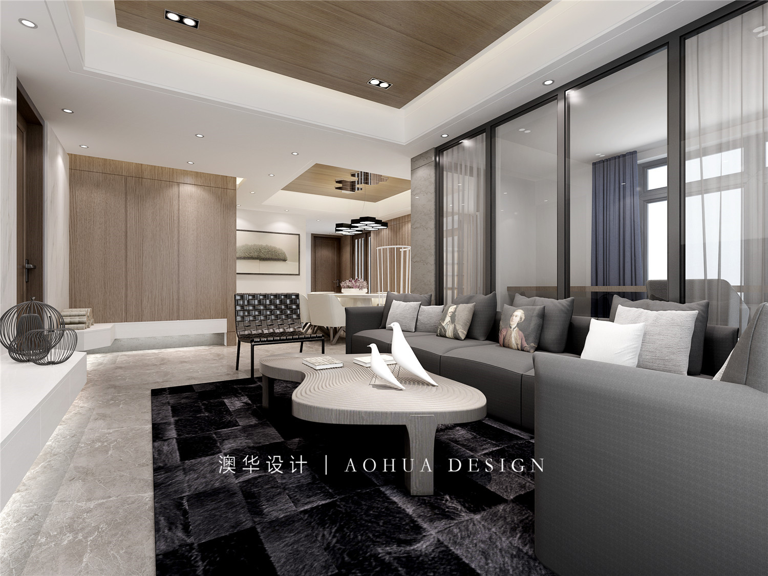 菱角湖壹號220㎡現(xiàn)代風