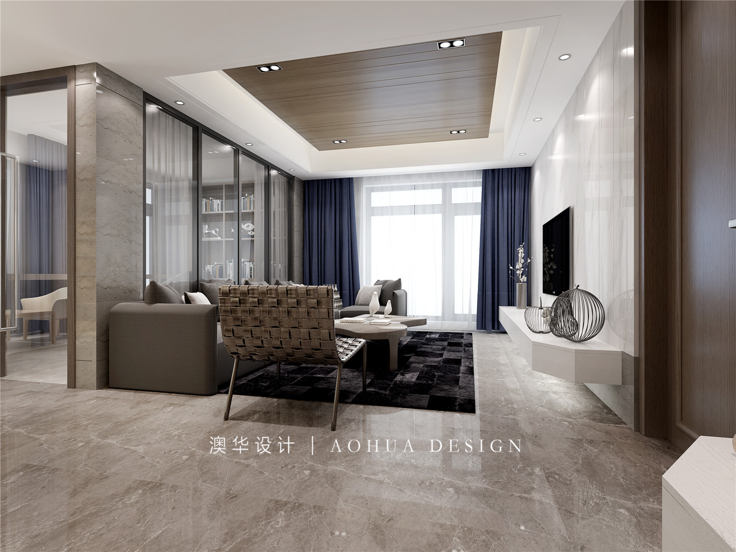 菱角湖壹號220㎡現(xiàn)代風