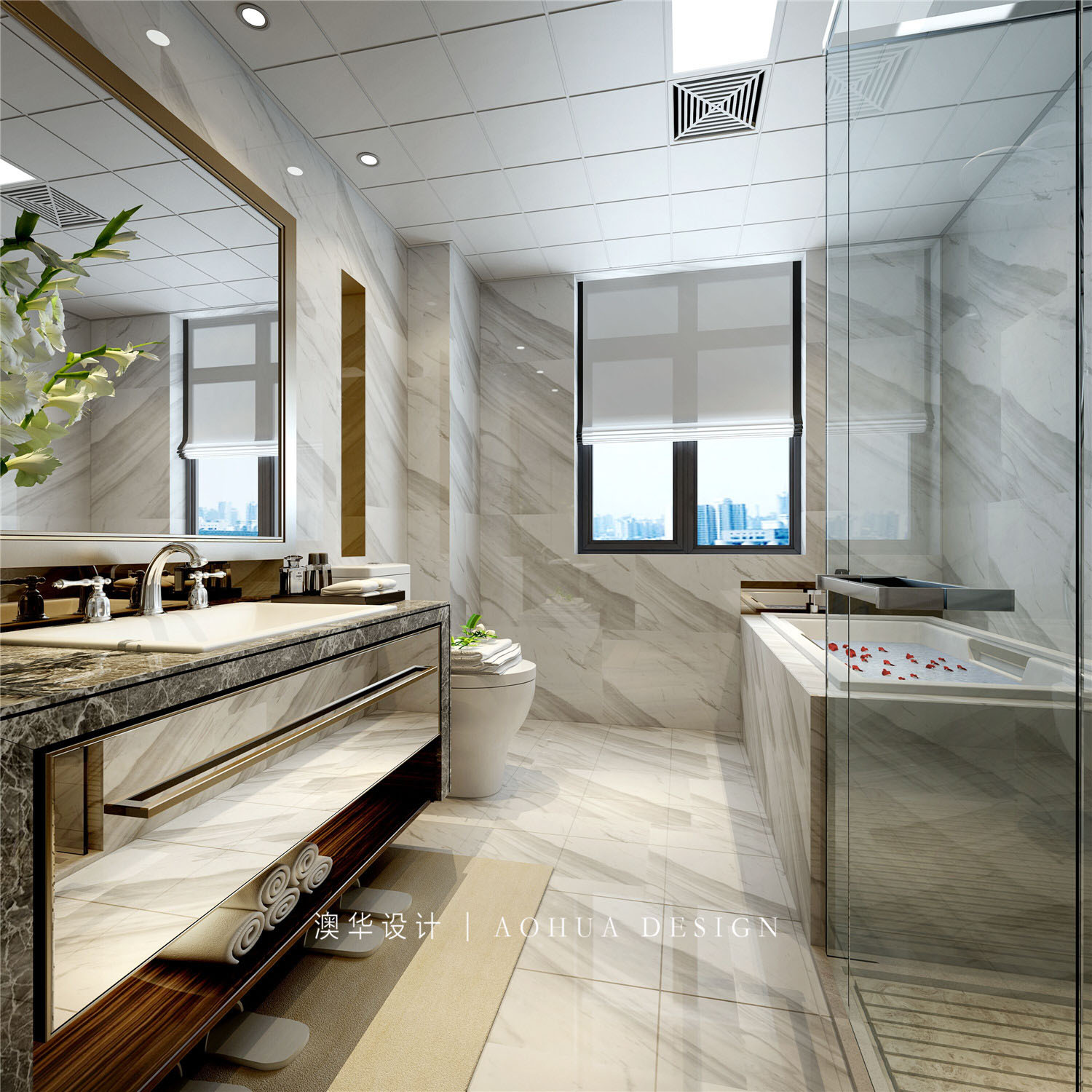 菱角湖壹號220㎡現(xiàn)代風