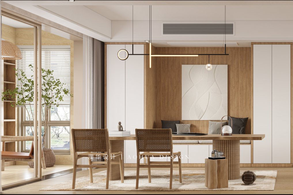 米蘭映象150㎡原木風(fēng)