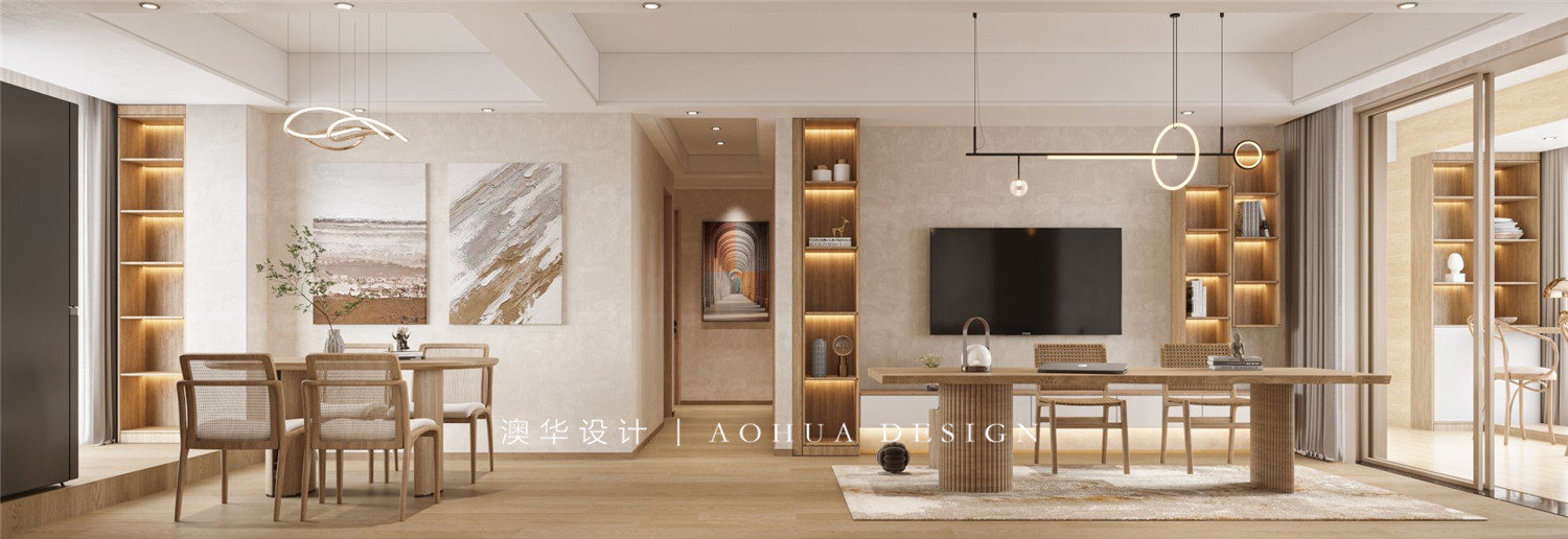 米蘭映象150㎡原木風(fēng)