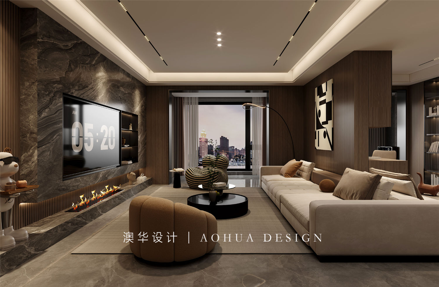 融創(chuàng)玖璽臺(tái)177㎡意式輕奢