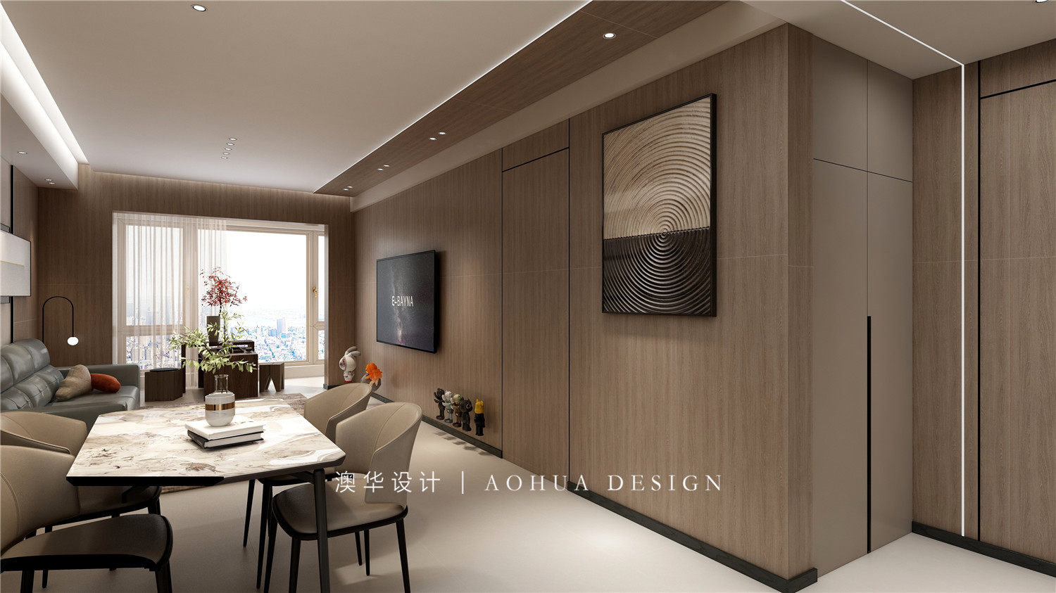 融創望江府115㎡現代輕奢