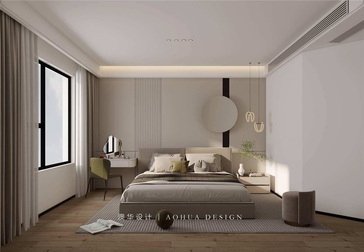 葛洲壩國(guó)際廣場(chǎng)175㎡現(xiàn)代極簡(jiǎn)