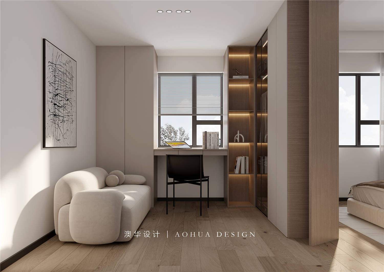 葛洲壩國(guó)際廣場(chǎng)175㎡現(xiàn)代極簡(jiǎn)