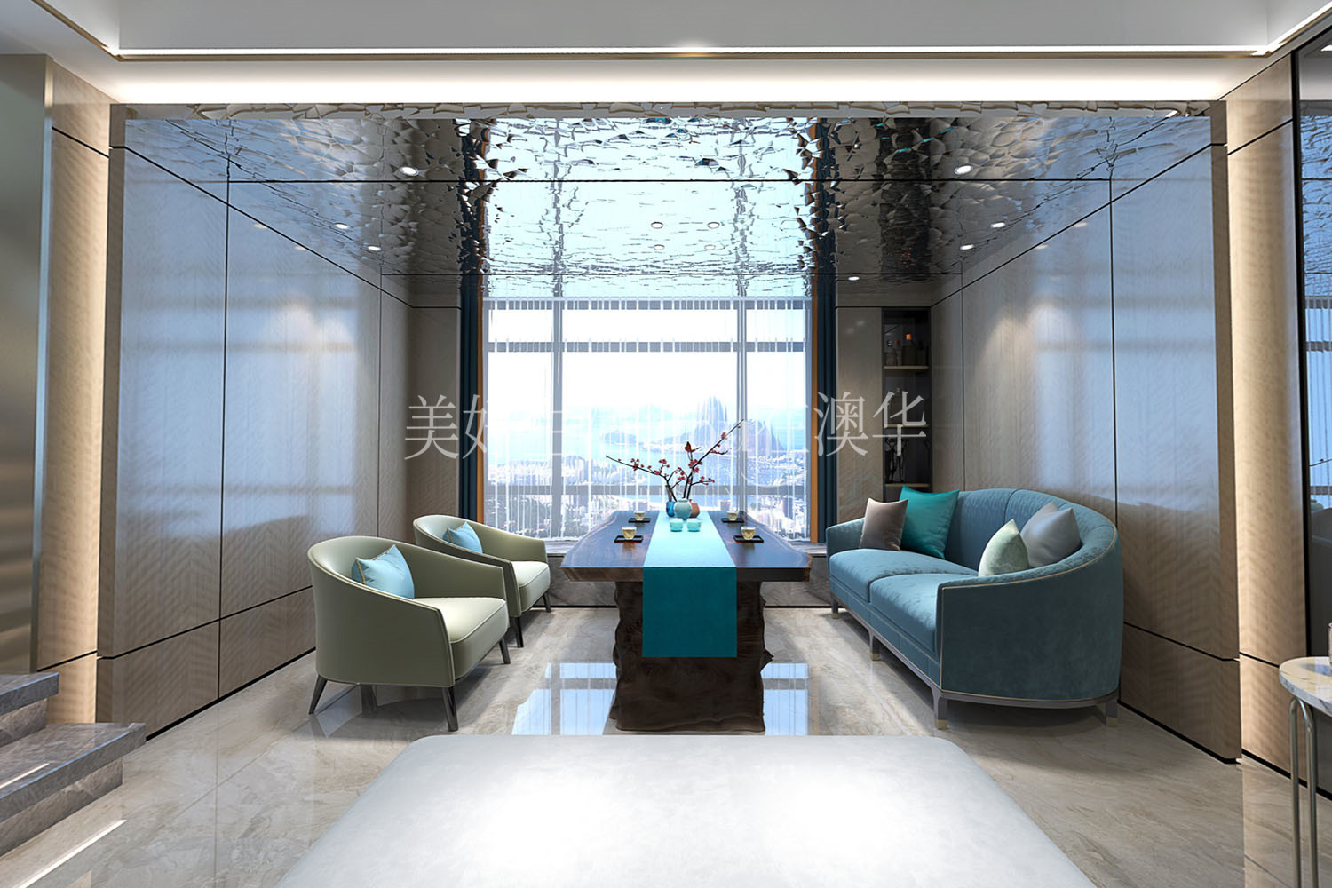 萬(wàn)科.蘭喬圣菲268㎡港式現(xiàn)代