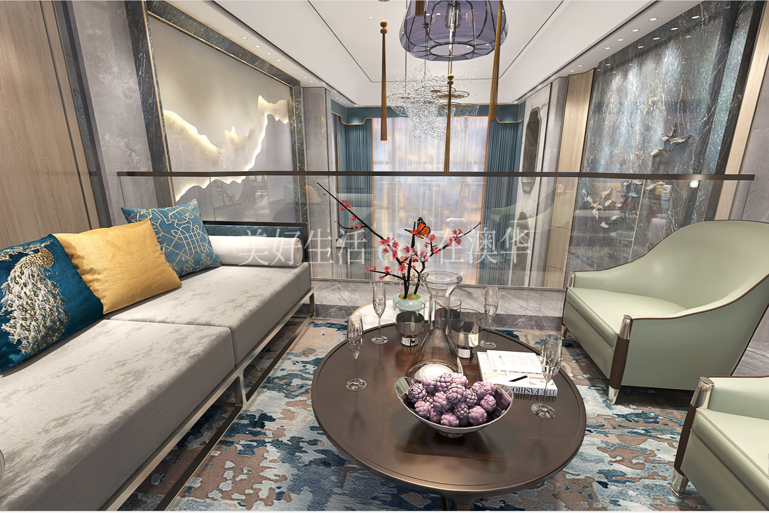 御華園378㎡港式現代