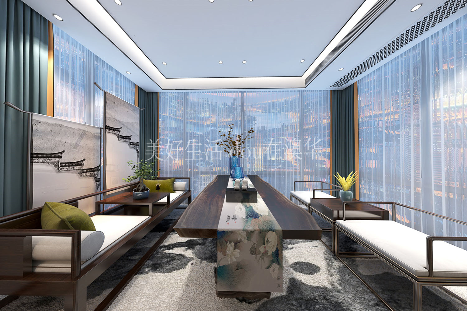 御華園378㎡港式現代