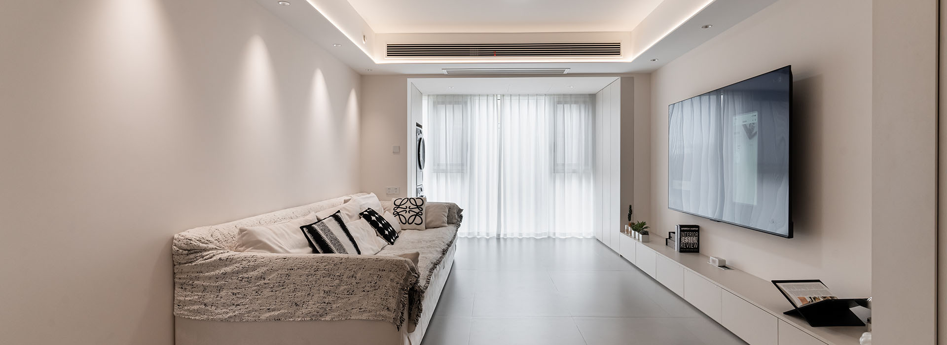 大洲星城138㎡極簡風(fēng),武漢裝修