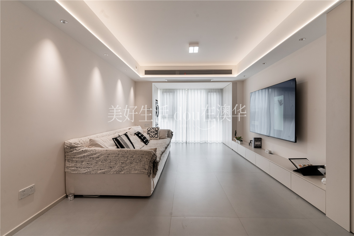 大洲星城138㎡極簡風(fēng),武漢家裝