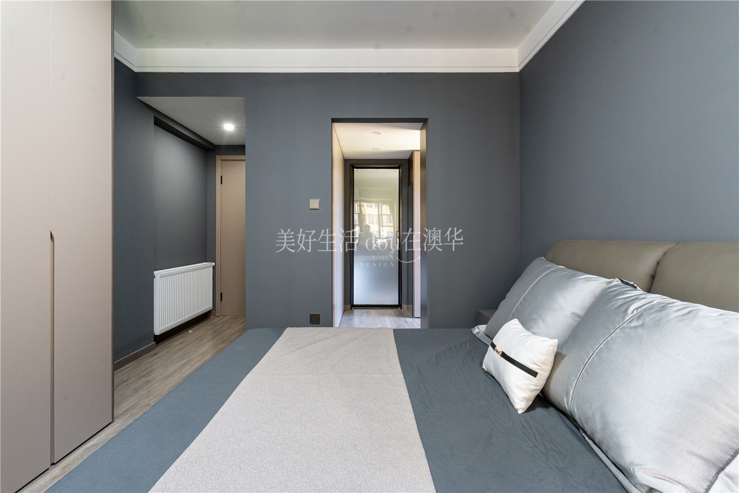 牧嶺易城158㎡現代風,武漢裝修設計