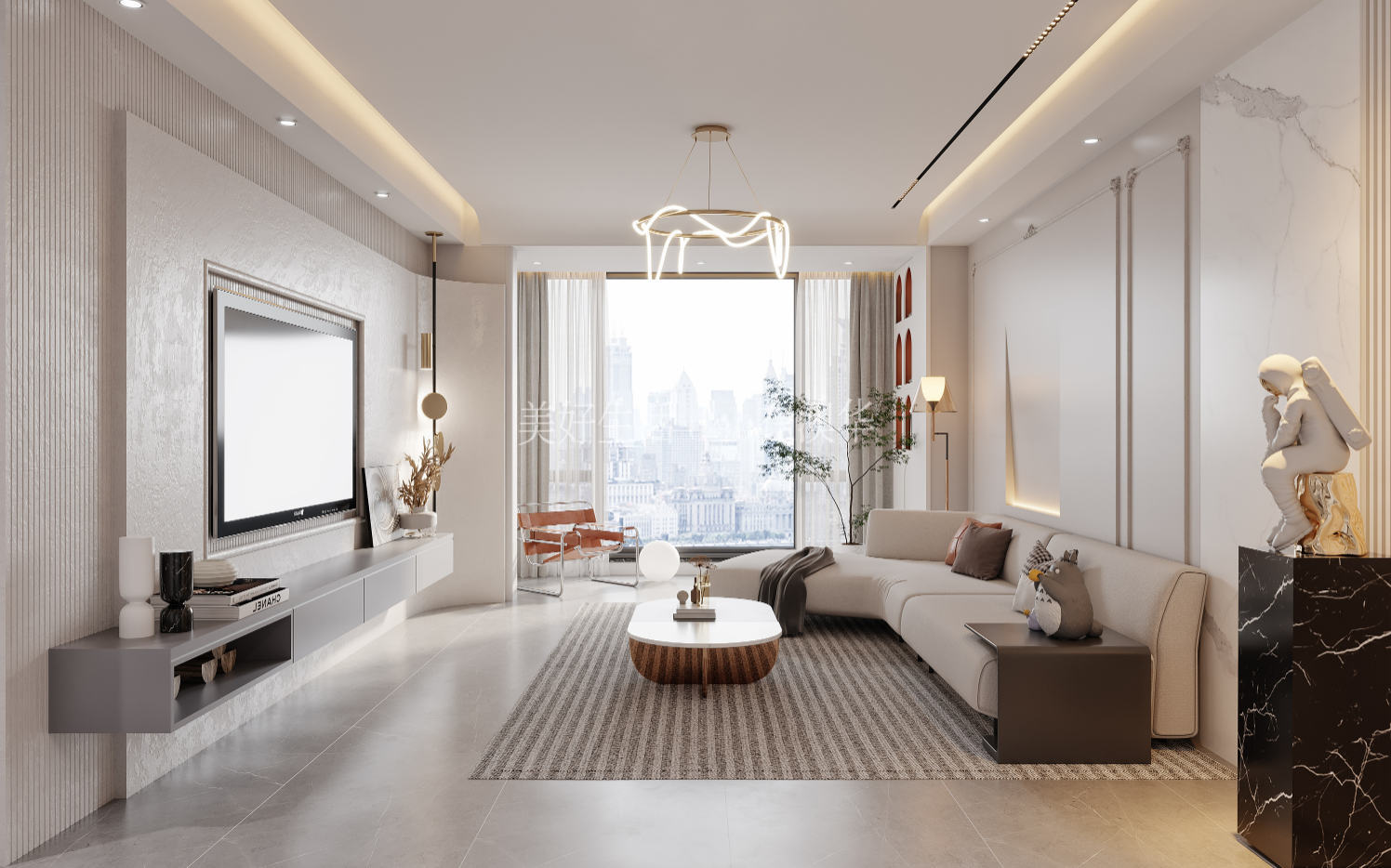 福星惠譽(yù)星譽(yù)國(guó)際117㎡,武漢裝修,福星惠譽(yù)星譽(yù)國(guó)際裝修