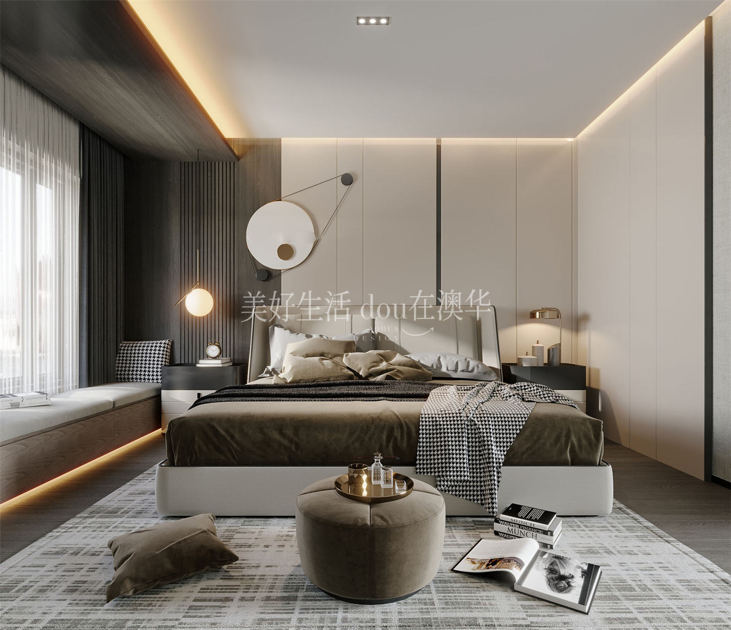 融創望江府133㎡,融創望江府裝修效果圖,武漢室內裝修