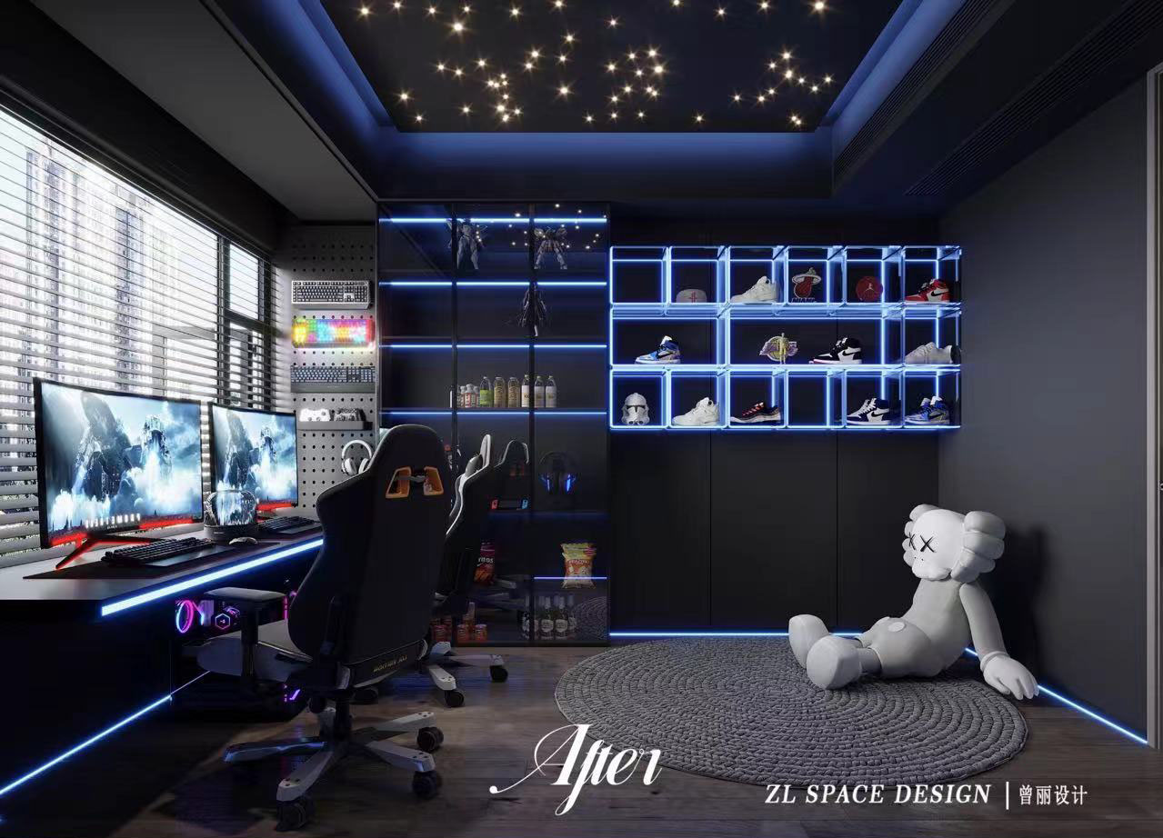 宸嘉100裝修效果圖,武漢裝修設計,意式輕奢