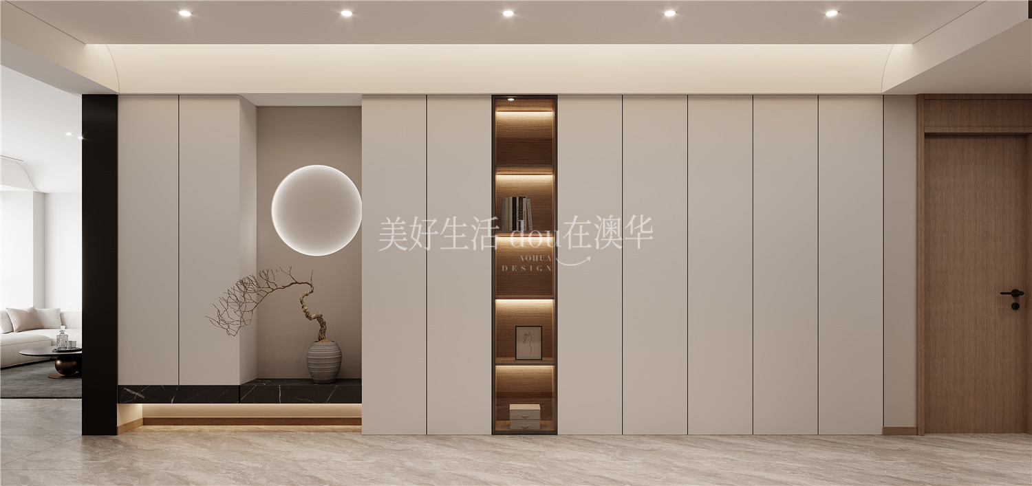 華僑城紅坊裝修效果圖,武漢室內(nèi)設(shè)計,現(xiàn)代極簡