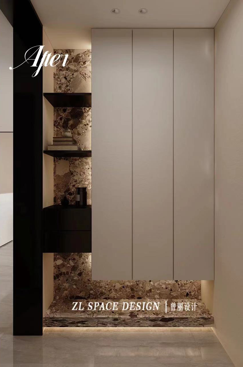 沙湖中心裝修效果圖,武漢裝修設(shè)計(jì),現(xiàn)代極簡(jiǎn)