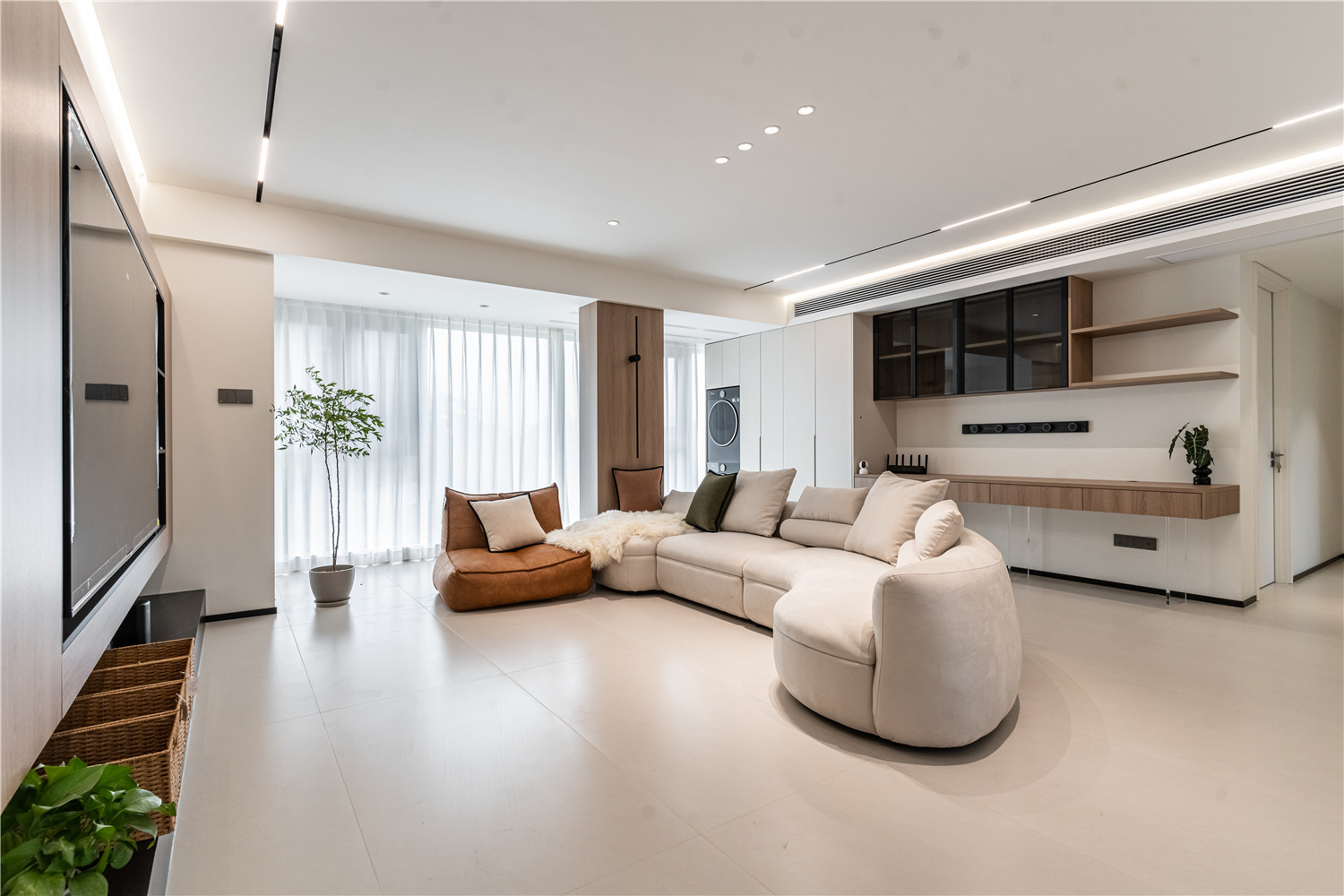 中交越秀知園裝修,意式極簡,武漢裝修設(shè)計