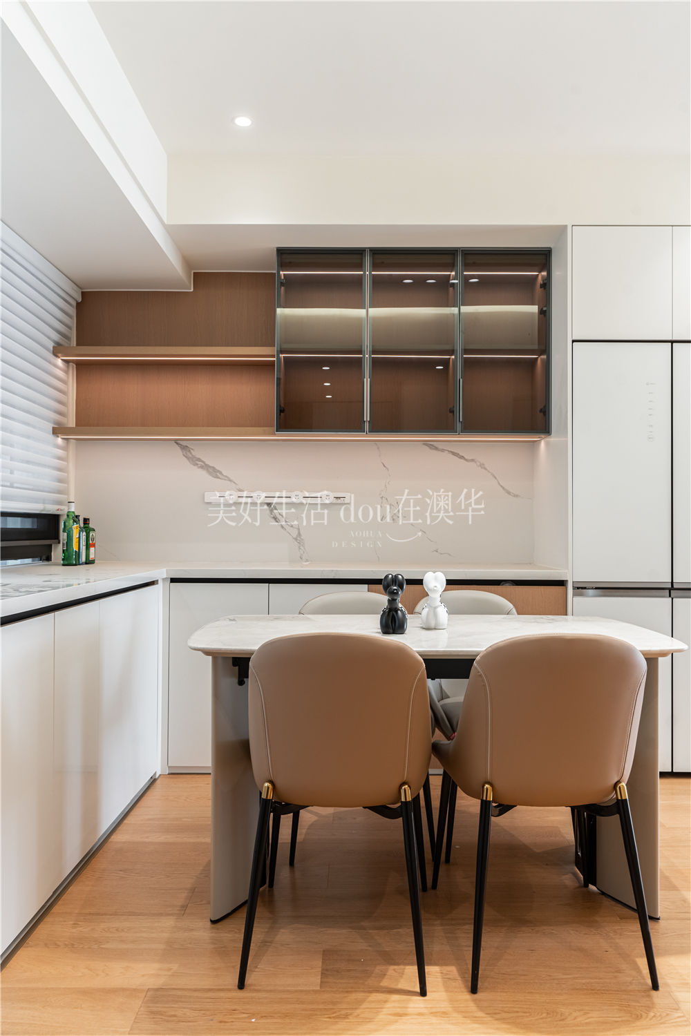 華發(fā)中城薈中央首府裝修,武漢裝修設(shè)計,現(xiàn)代原木風裝修