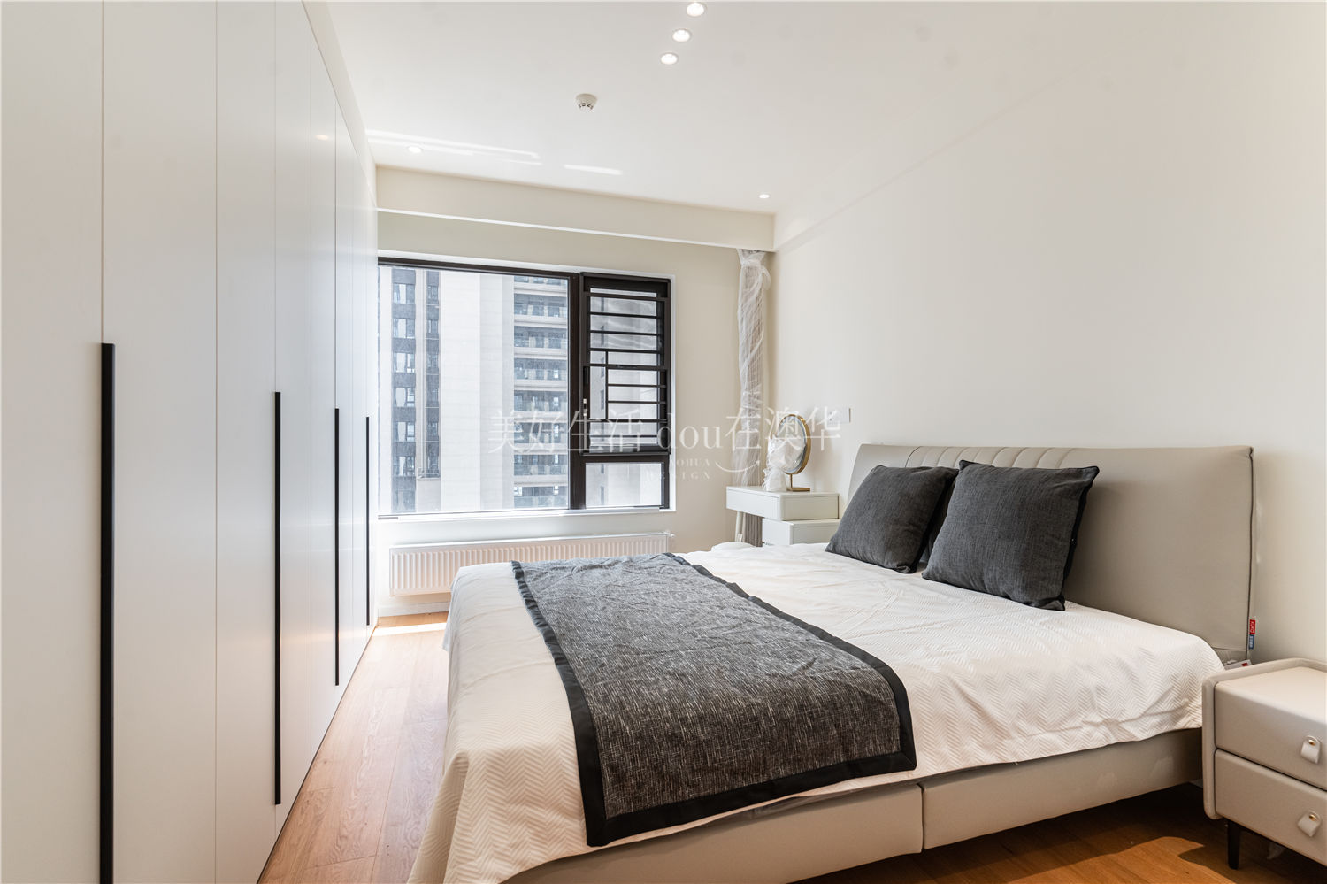 華發(fā)中城薈中央首府裝修,武漢裝修設(shè)計,現(xiàn)代原木風裝修