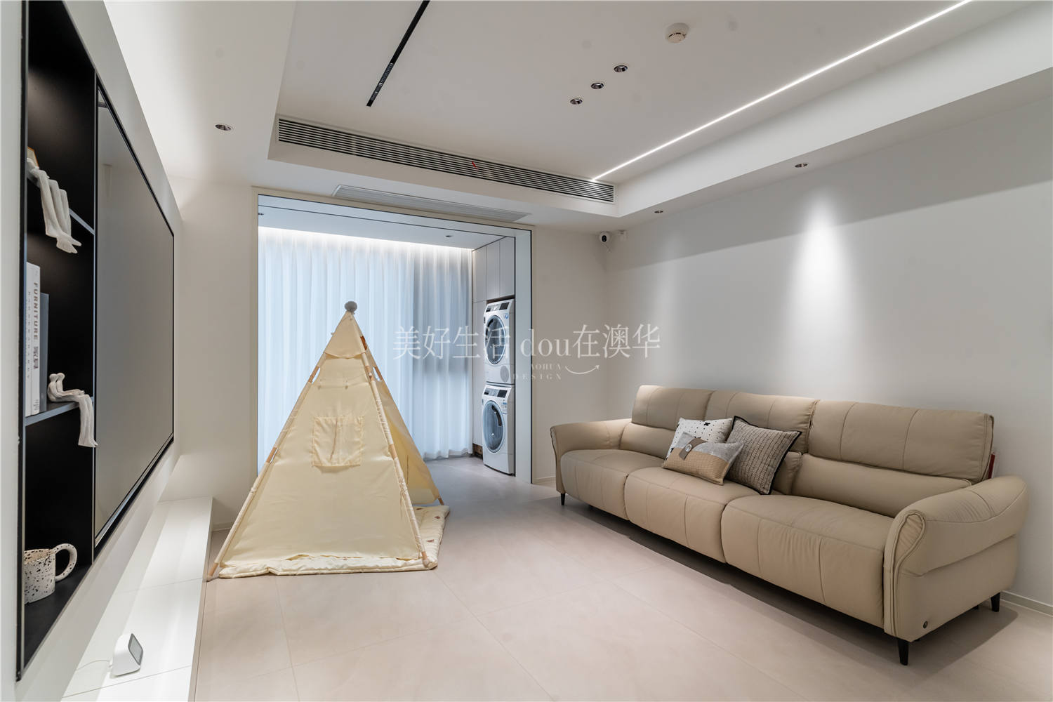 大華錦繡時代裝修,武漢室內設計,武漢裝修,極簡風裝修