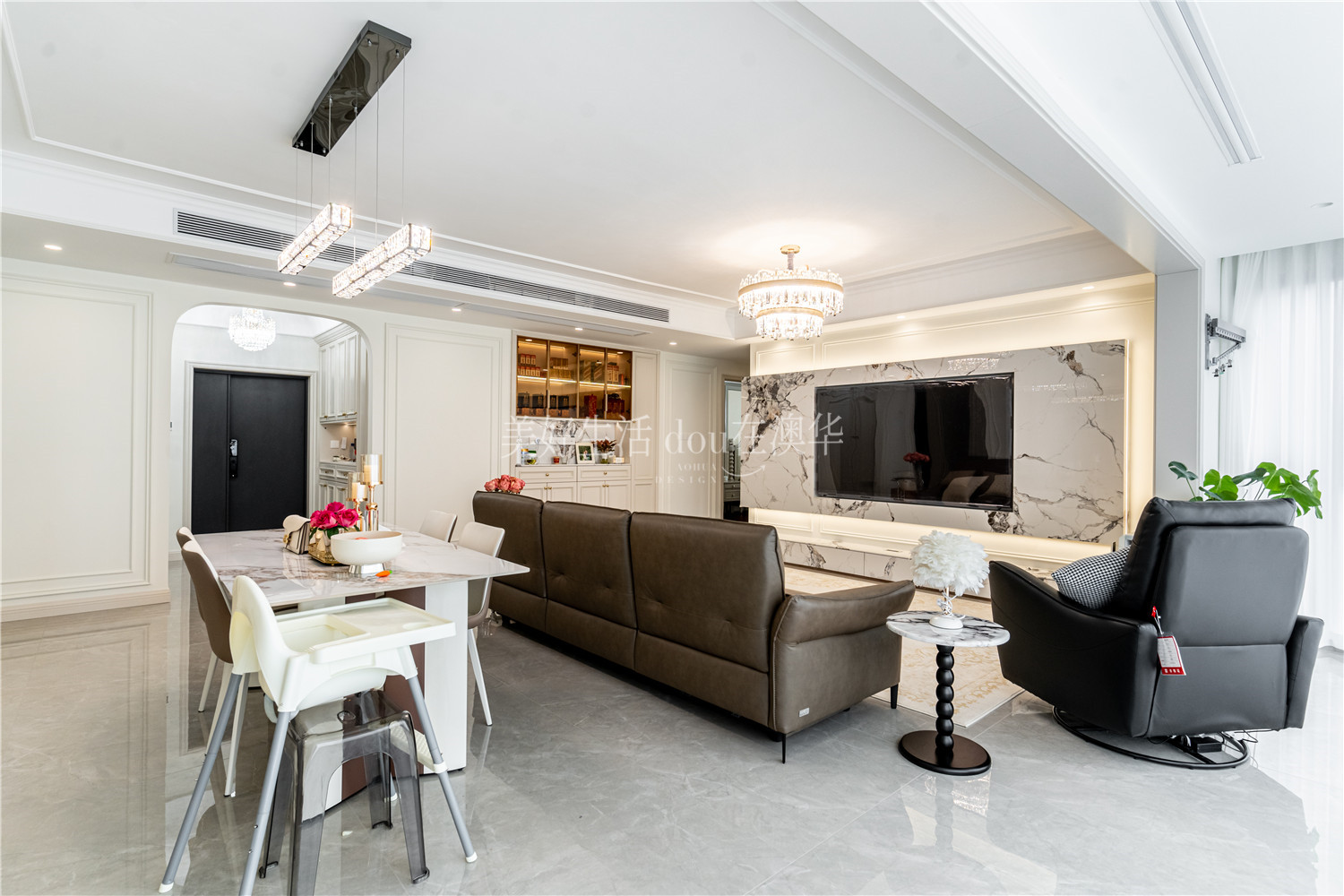 城投聯(lián)投譽(yù)江南裝修,法式輕奢,武漢裝修設(shè)計(jì)