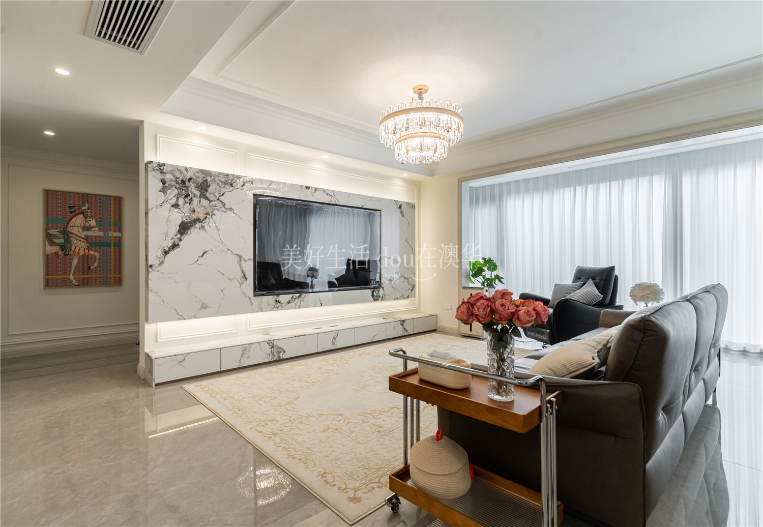 城投聯(lián)投譽(yù)江南裝修,法式輕奢,武漢裝修設(shè)計(jì)