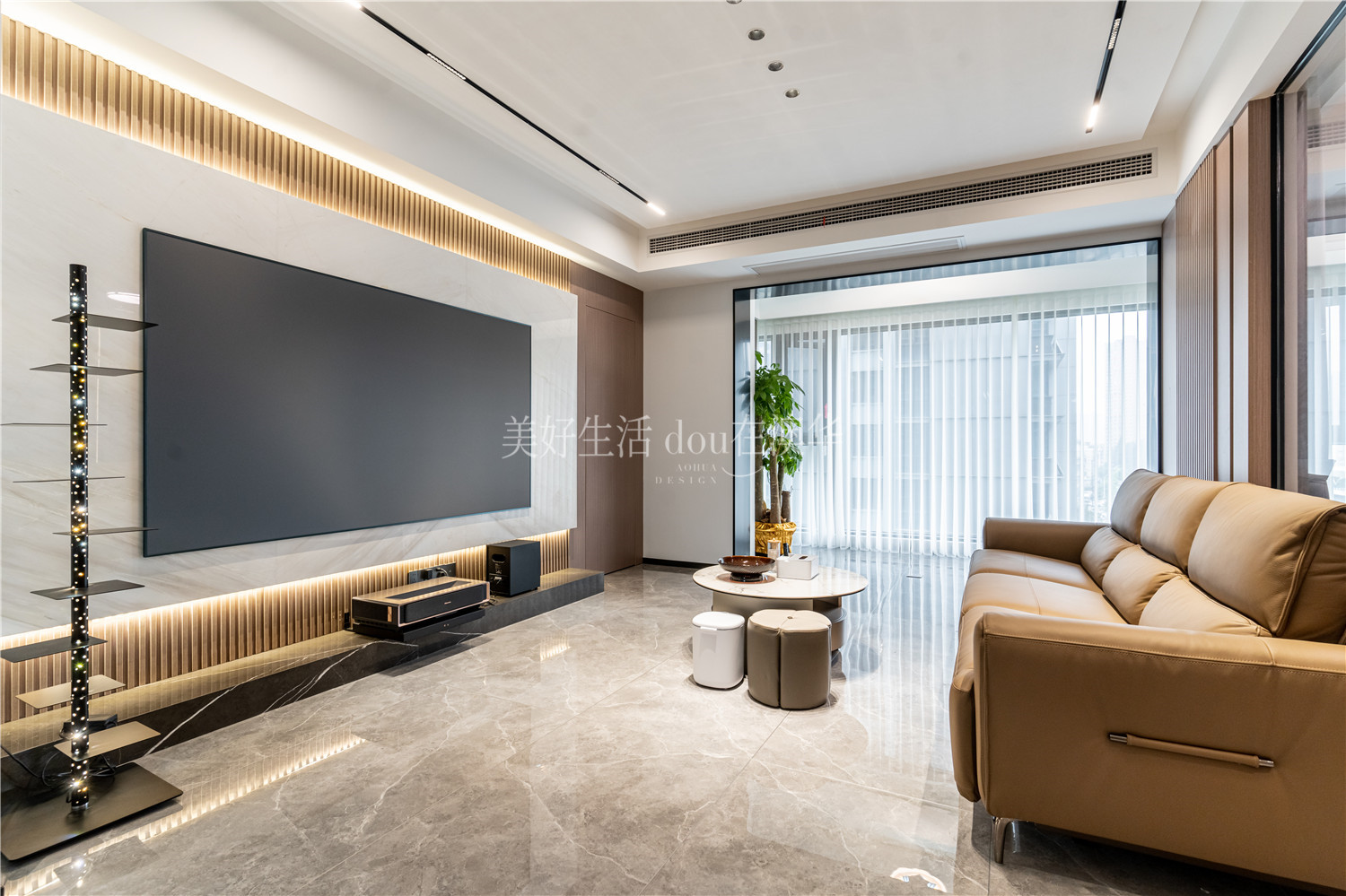 月亮灣壹號裝修,現(xiàn)代風(fēng)格,武漢室內(nèi)裝修