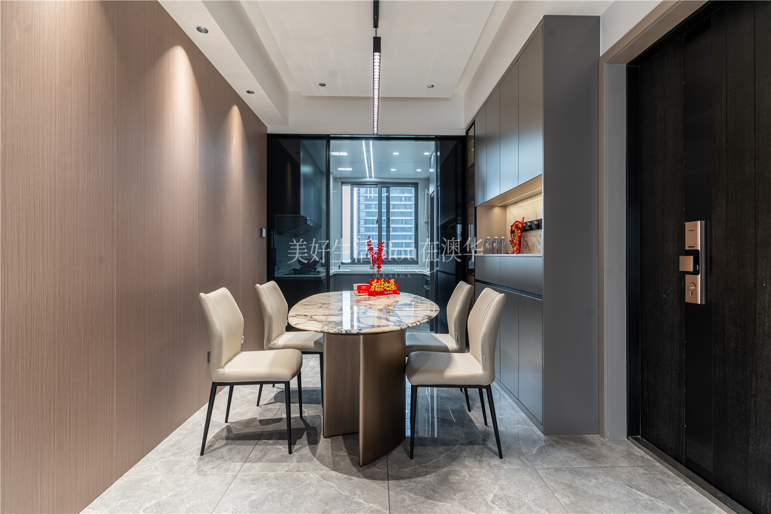 月亮灣壹號裝修,現(xiàn)代風(fēng)格,武漢室內(nèi)裝修