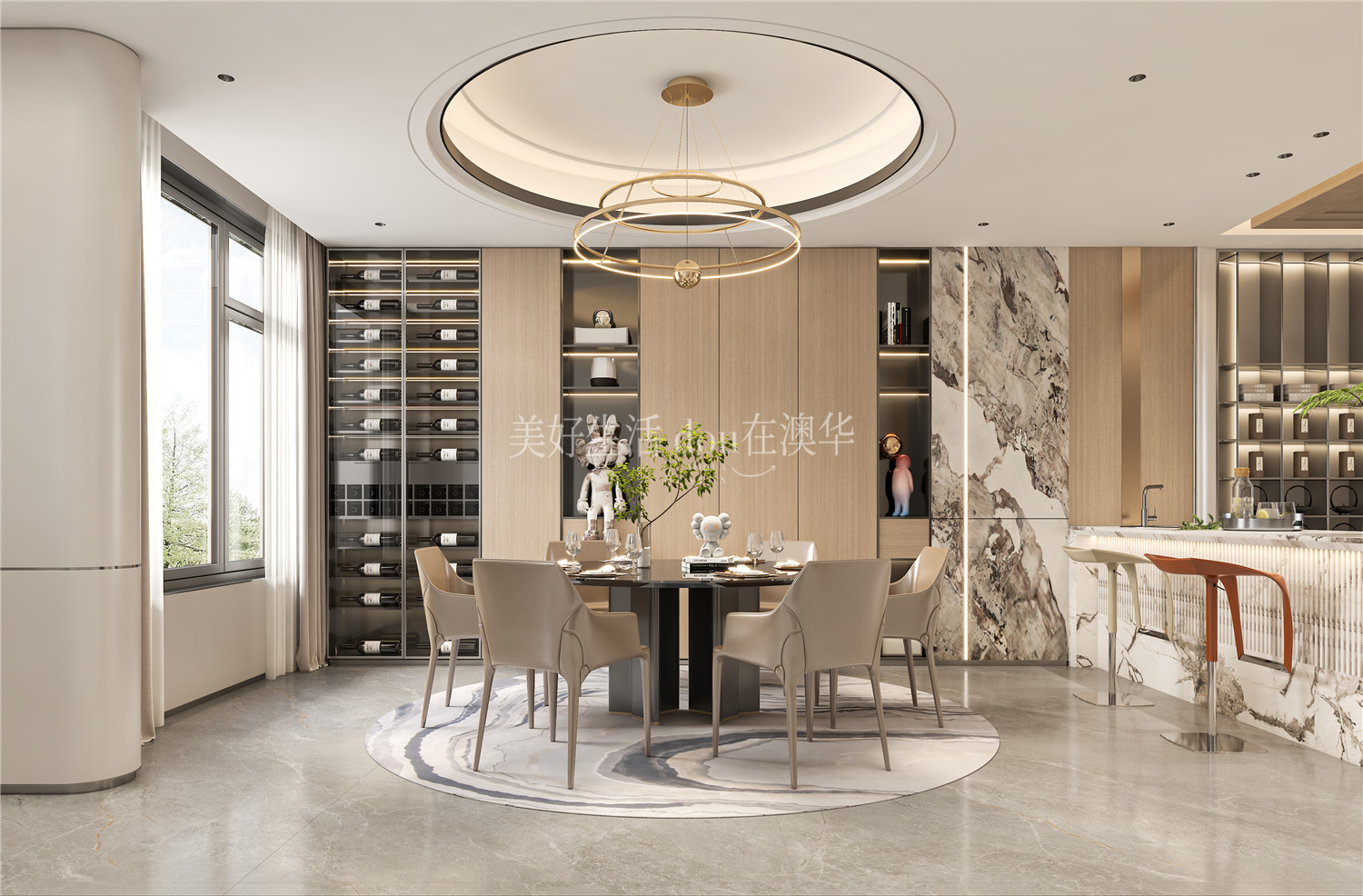 輕奢風裝修,武漢別墅裝修