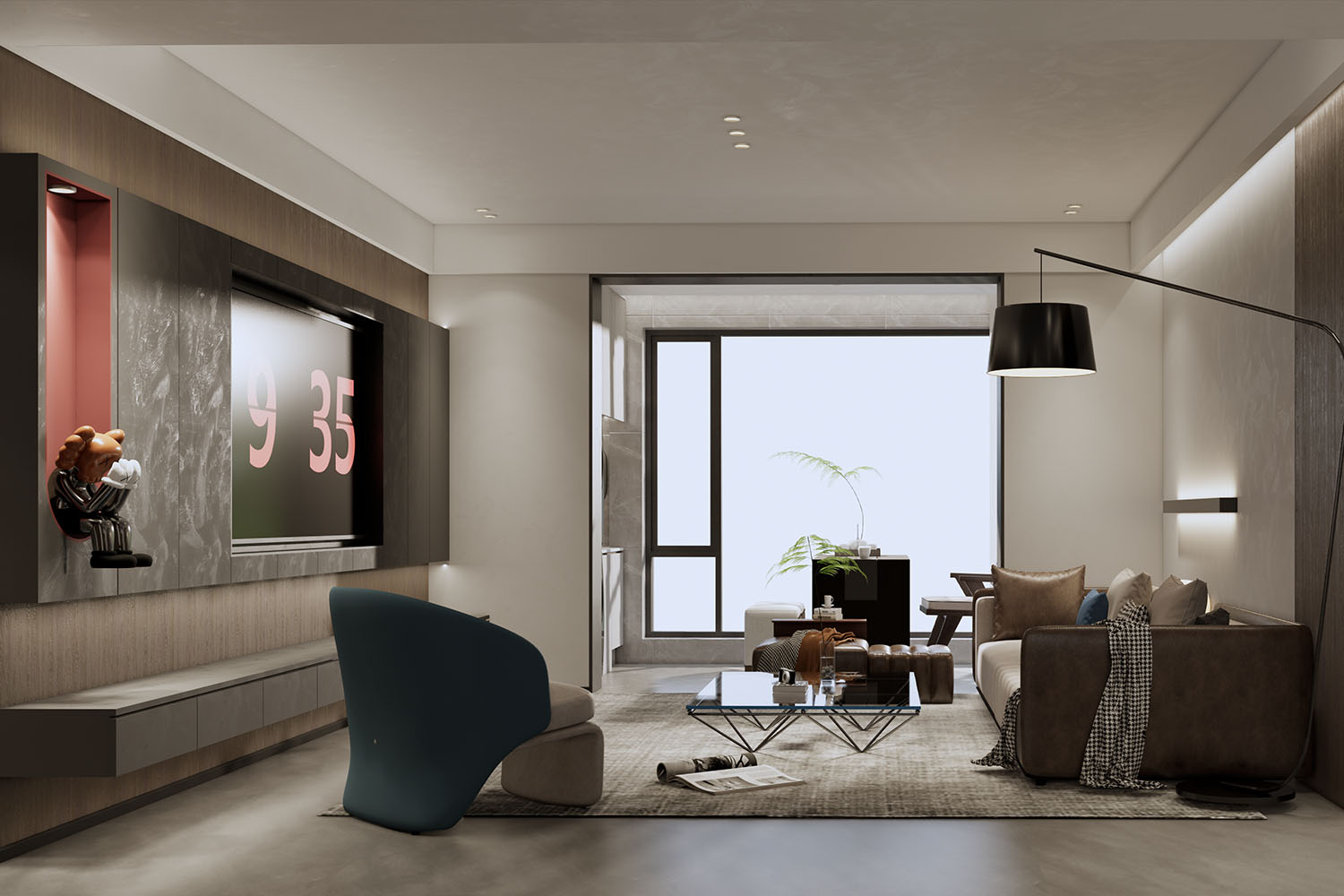 現(xiàn)代風格,月湖琴聲裝修