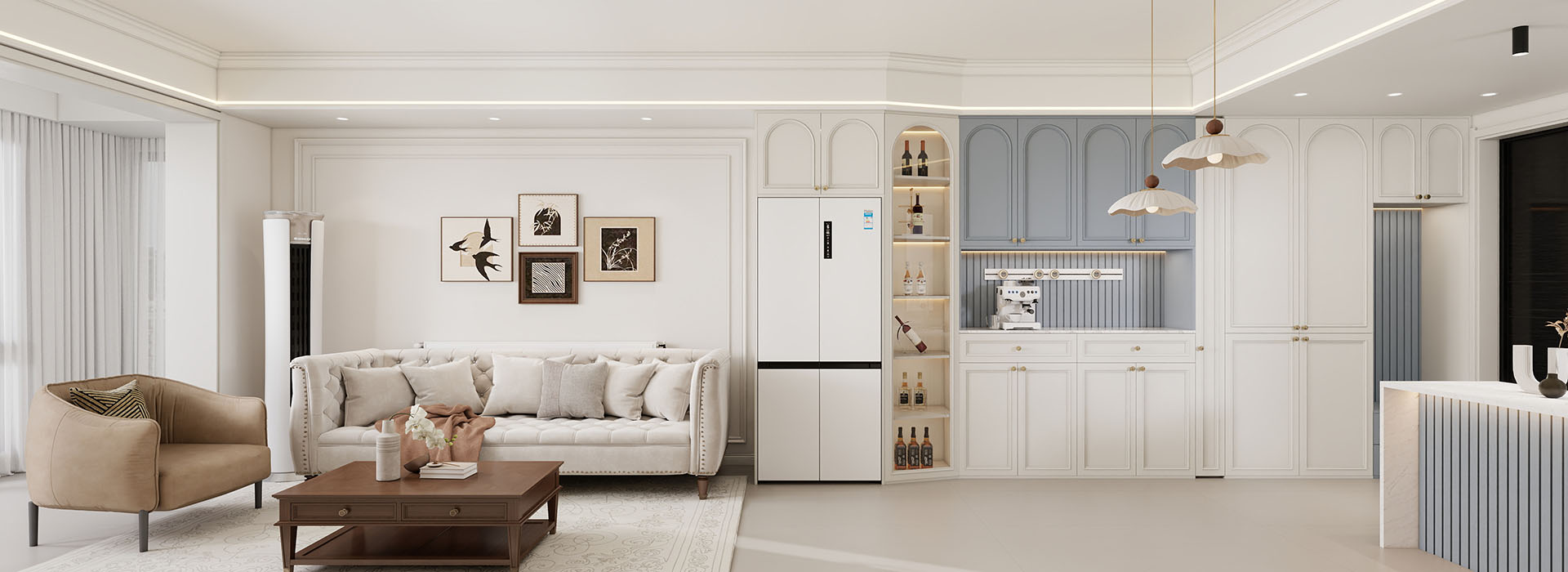 招商漢口1872,簡約美式