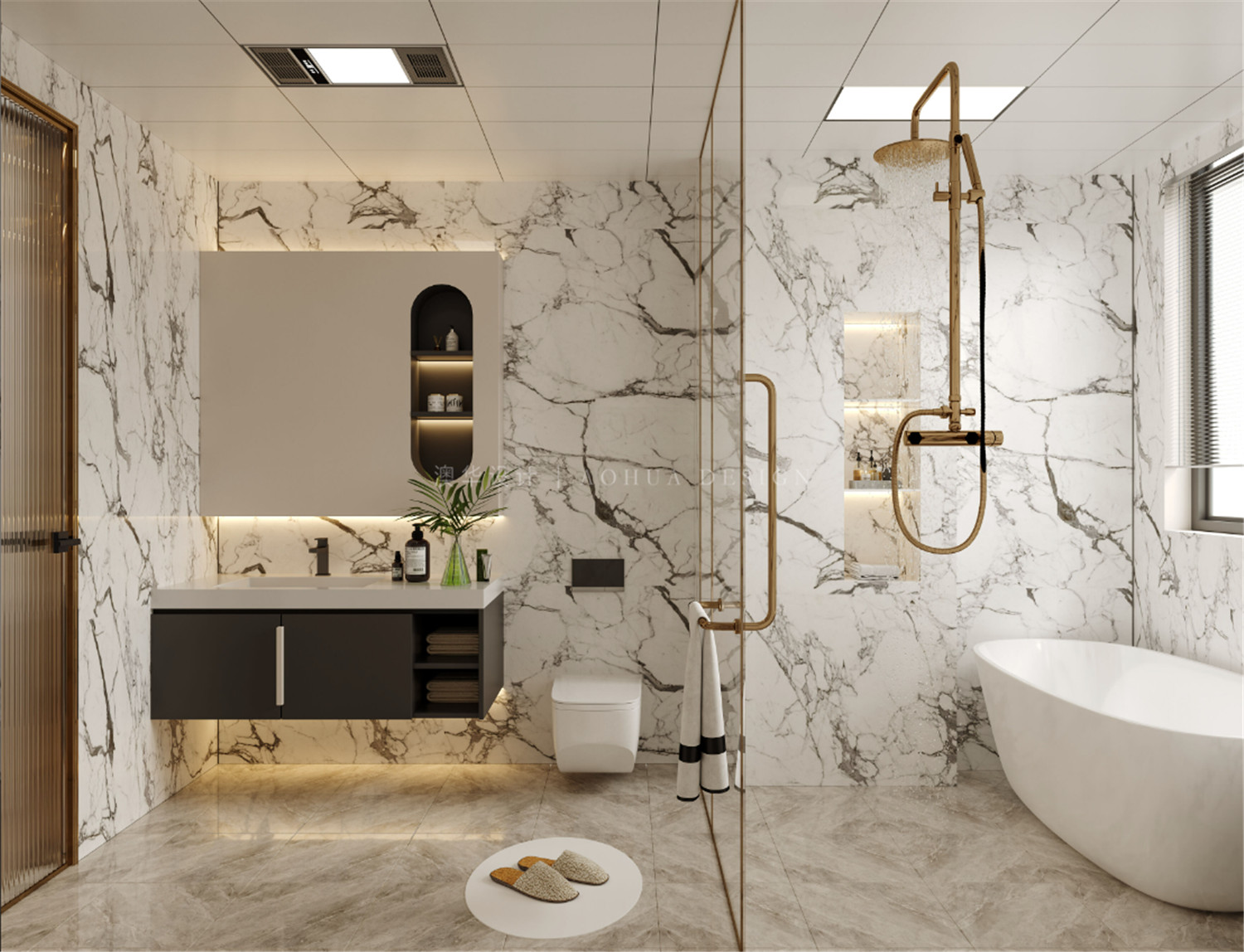 大平層裝修,意式輕奢