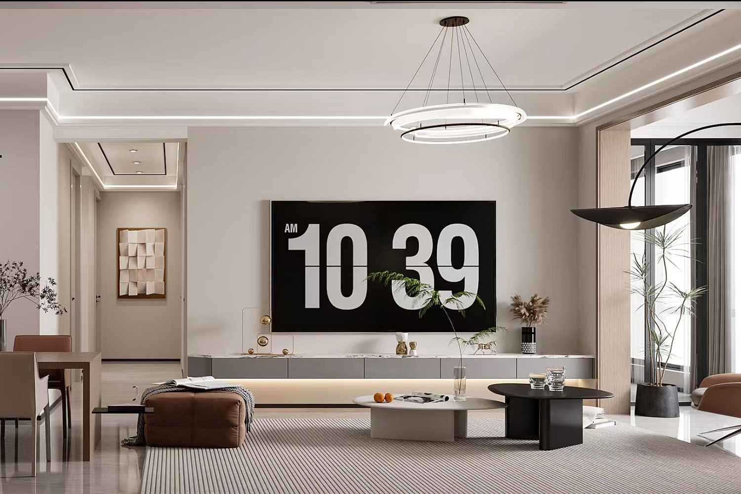 萬(wàn)科金域時(shí)代,現(xiàn)代極簡(jiǎn)