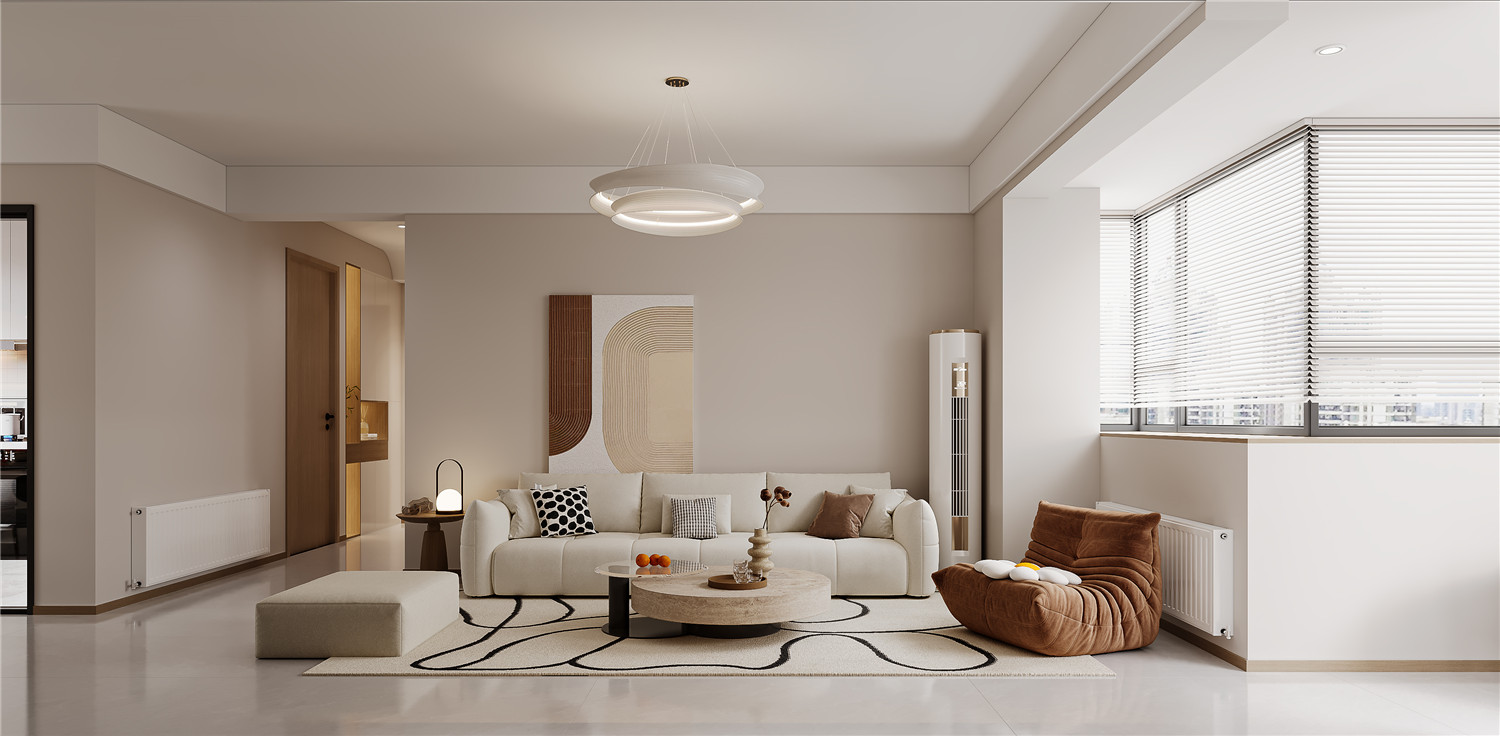 保利公園九里裝修,原木極簡